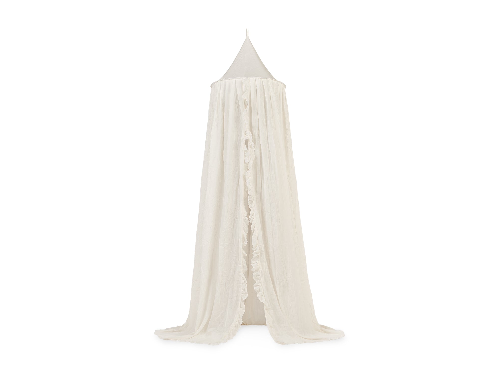 Jollein Baldachin Betthimmel Vintage 245cm Ruffle Ivory