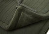 Bettumrandung/Laufgitterumrandung 180x30cm Pure Knit Leaf Gr