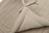 Bettumrandung/Laufgitterumrandung 180x30cm Pure Knit - Nougat