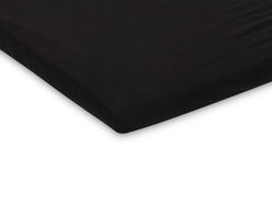 Spannbettlaken Laufgitter Jersey 75x95 cm - Black