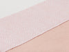Bettlaken Wiege 75x100cm - Snake - Pale Pink