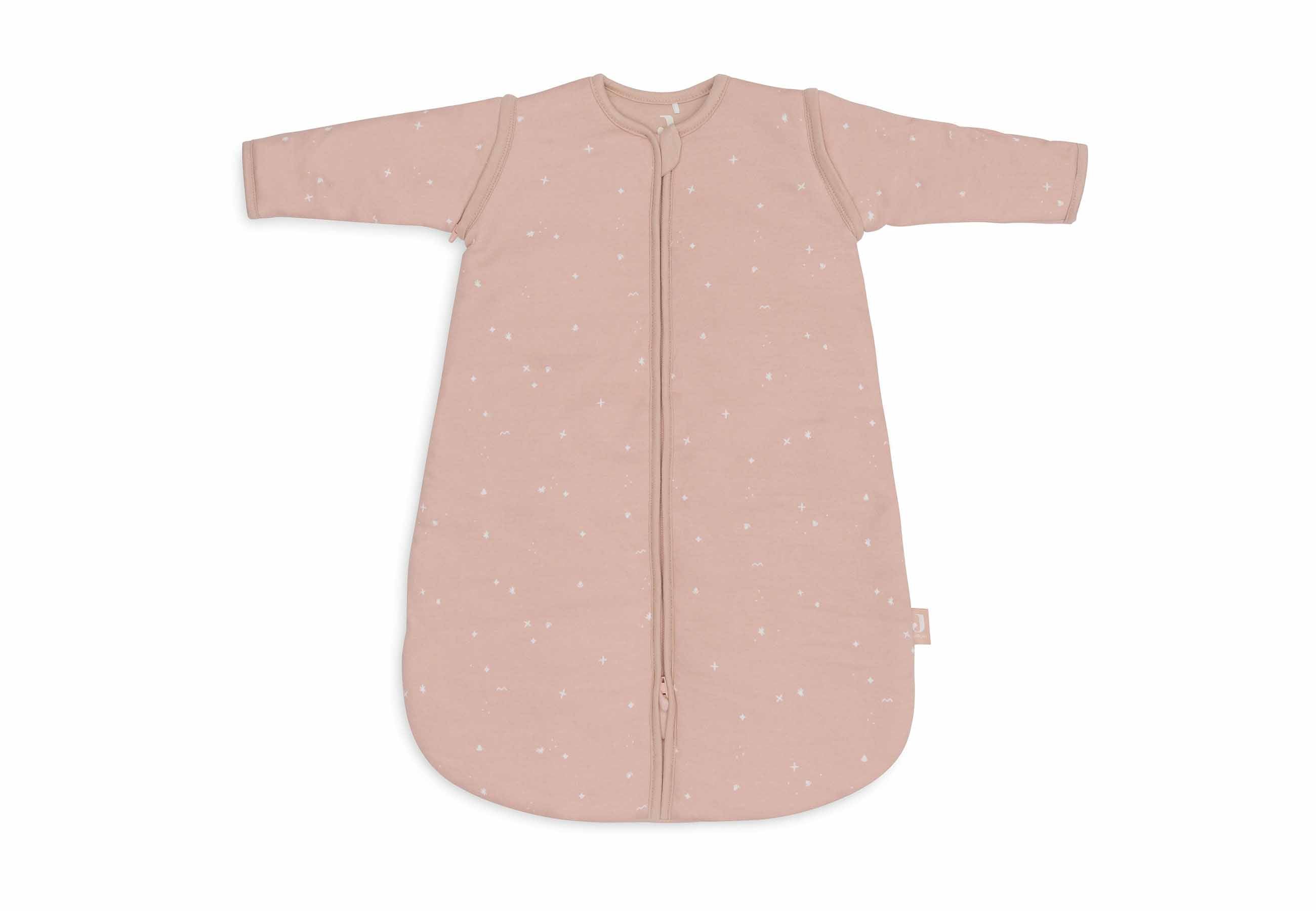 Jollein Baby Schlafsack mit abnehmbaren Ärmeln 60cm Twinkling - Wild Rose