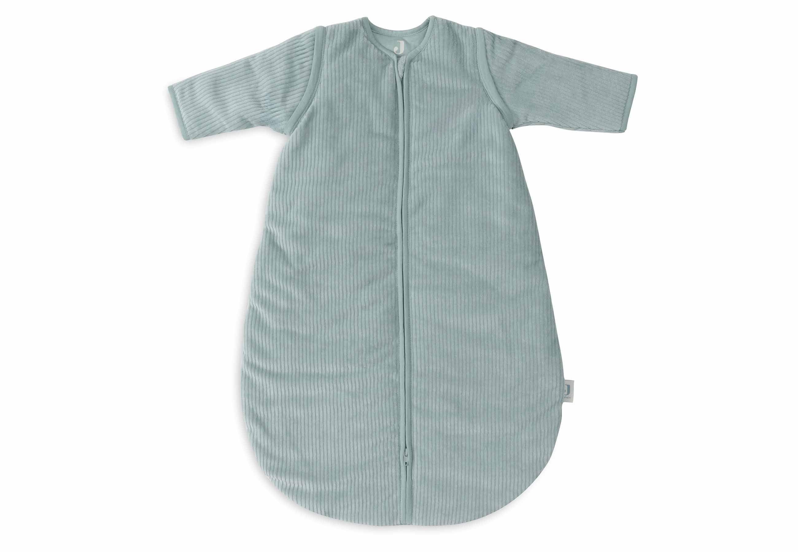 Jollein Baby Schlafsack mit abnehmbaren Ärmeln 110cm Rib - Sea Green