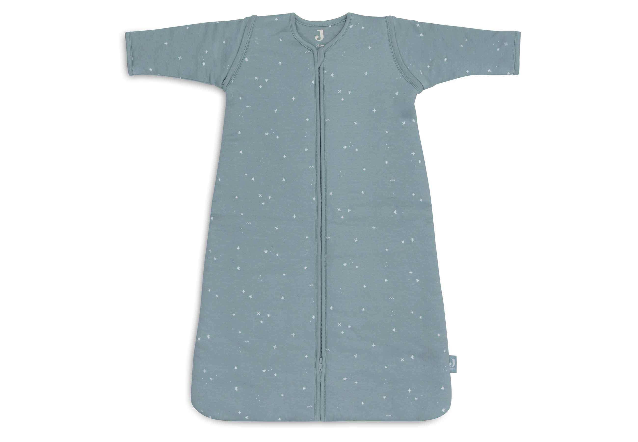 Jollein Baby Schlafsack mit abnehmbaren Ärmeln 70cm Twinkling - Sea Green