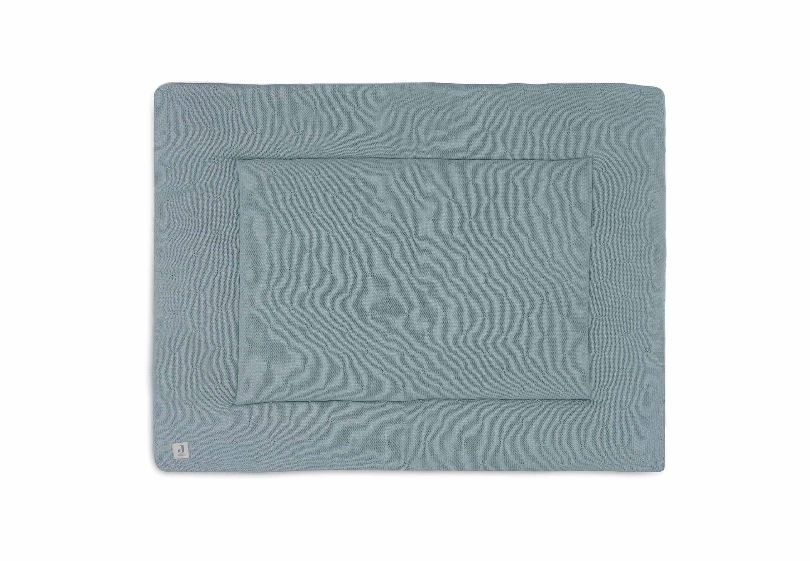 Jollein Krabbeldecke 75x95cm Cosy Knit - Sea Green