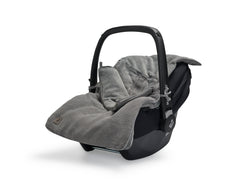 Fußsack für Autositz  Kinderwagen - Basic Knit - Stone Grey