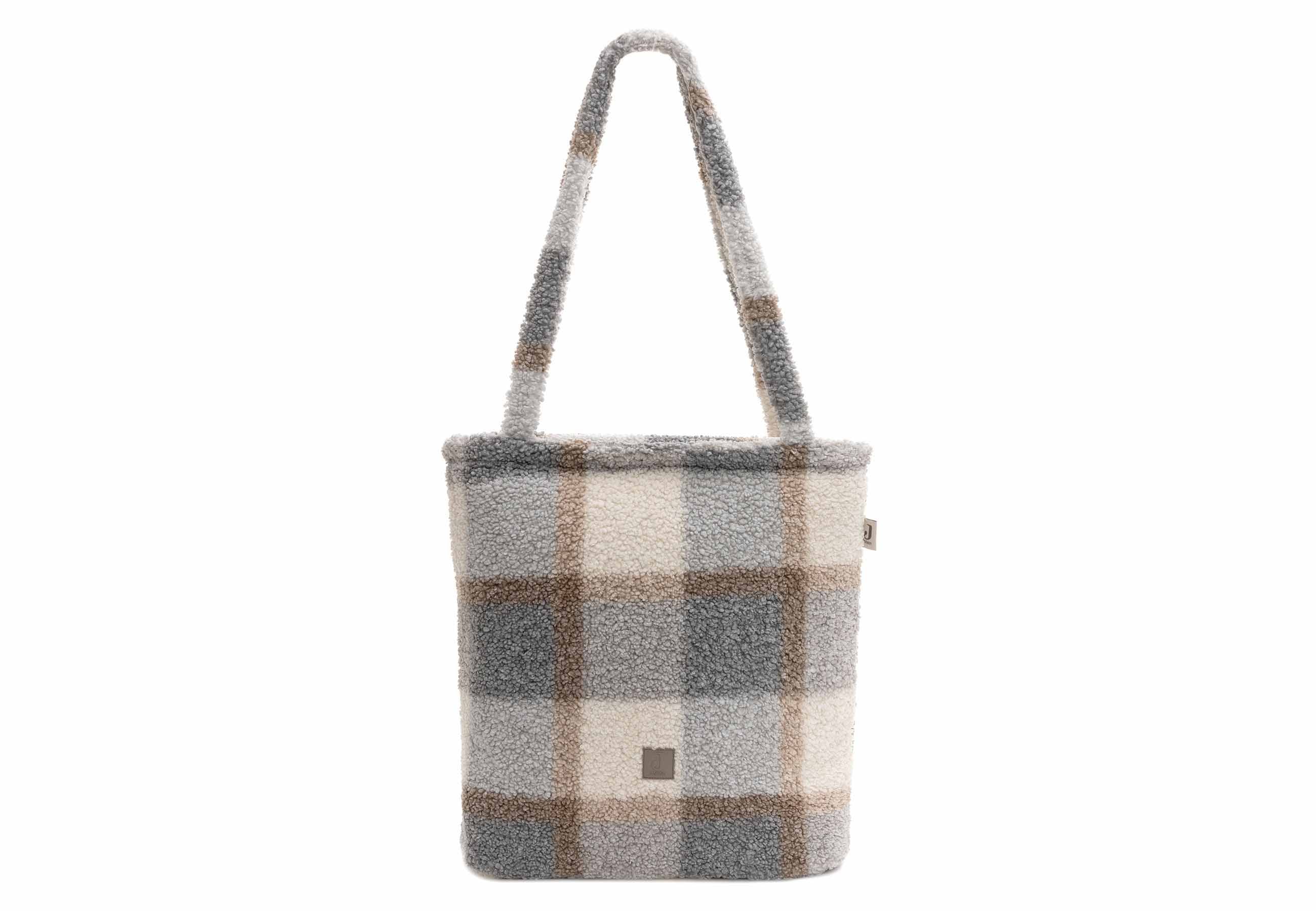 Jollein Wickeltasche Shopper Check - Boucle