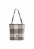 Wickeltasche Shopper Check - Boucle