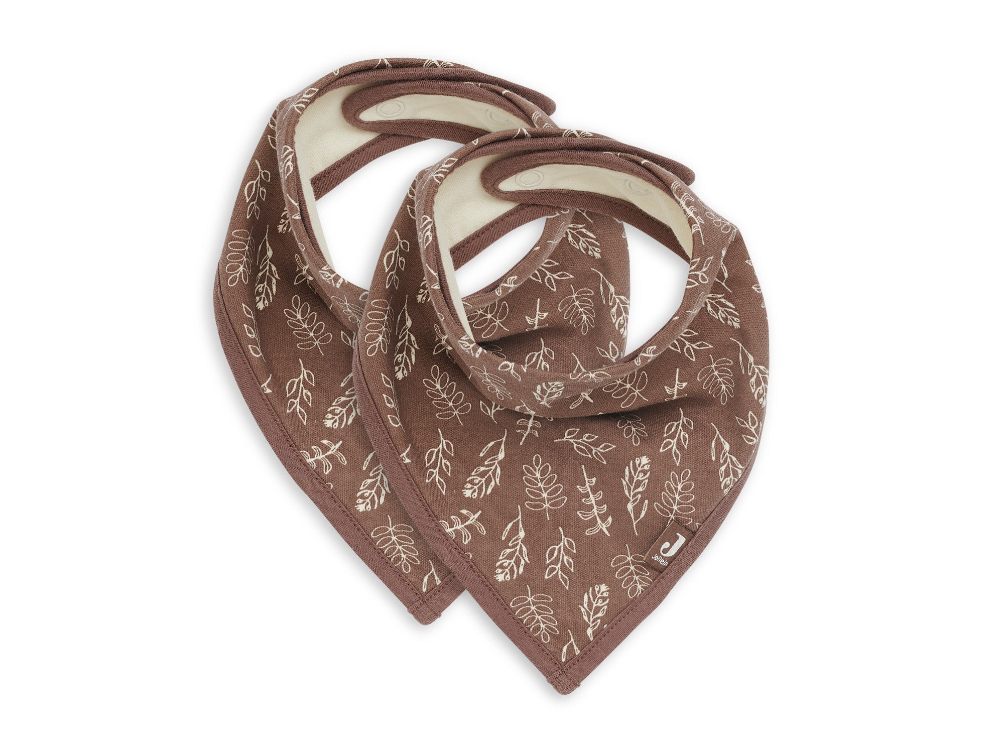 Jollein Lätzchen Bandana Meadow Chestnut (2pack)