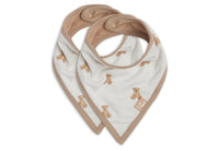 Lätzchen Bandana Teddy Bear GOTS (2pack)
