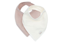 Bavoir Bandana Gaze de Coton - 2 Unités