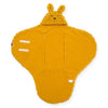 Einschlagdecke Bunny 100x105cm - Mustard