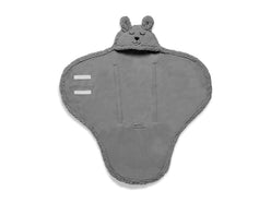 Einschlagdecke Bunny 100x105cm - Storm Grey