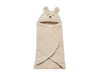 Einschlagdecke Bunny 100x105cm - Nougat