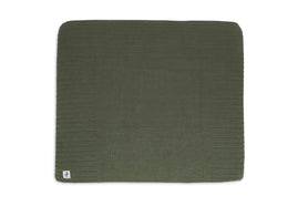 Wickelauflagenbezug 75x85cm Pure Knit - Leaf Green - GOTS