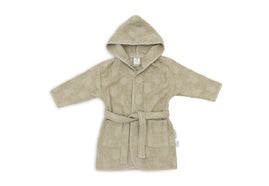 Bademantel Frottee 1-2 Jahre Miffy Jacquard - Olive Green
