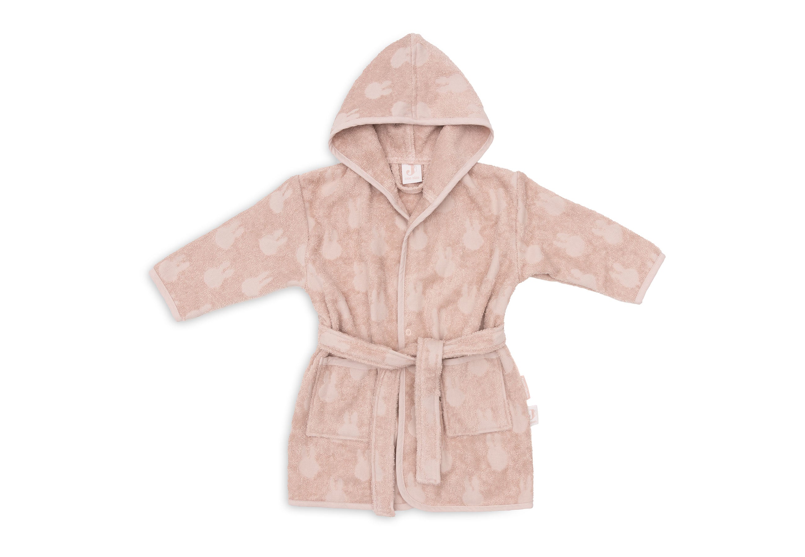 Jollein Bademantel Frottee 1-2 Jahre Miffy Jacquard Wild Rose