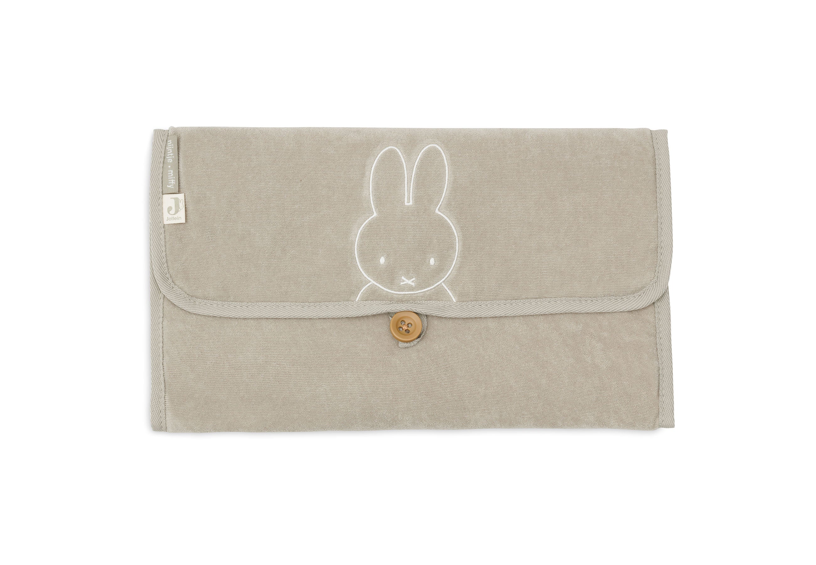 Jollein Wickelunterlage Frottee Miffy Olive Green