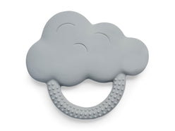 Beißring aus Naturkautschuk Cloud Storm Grey