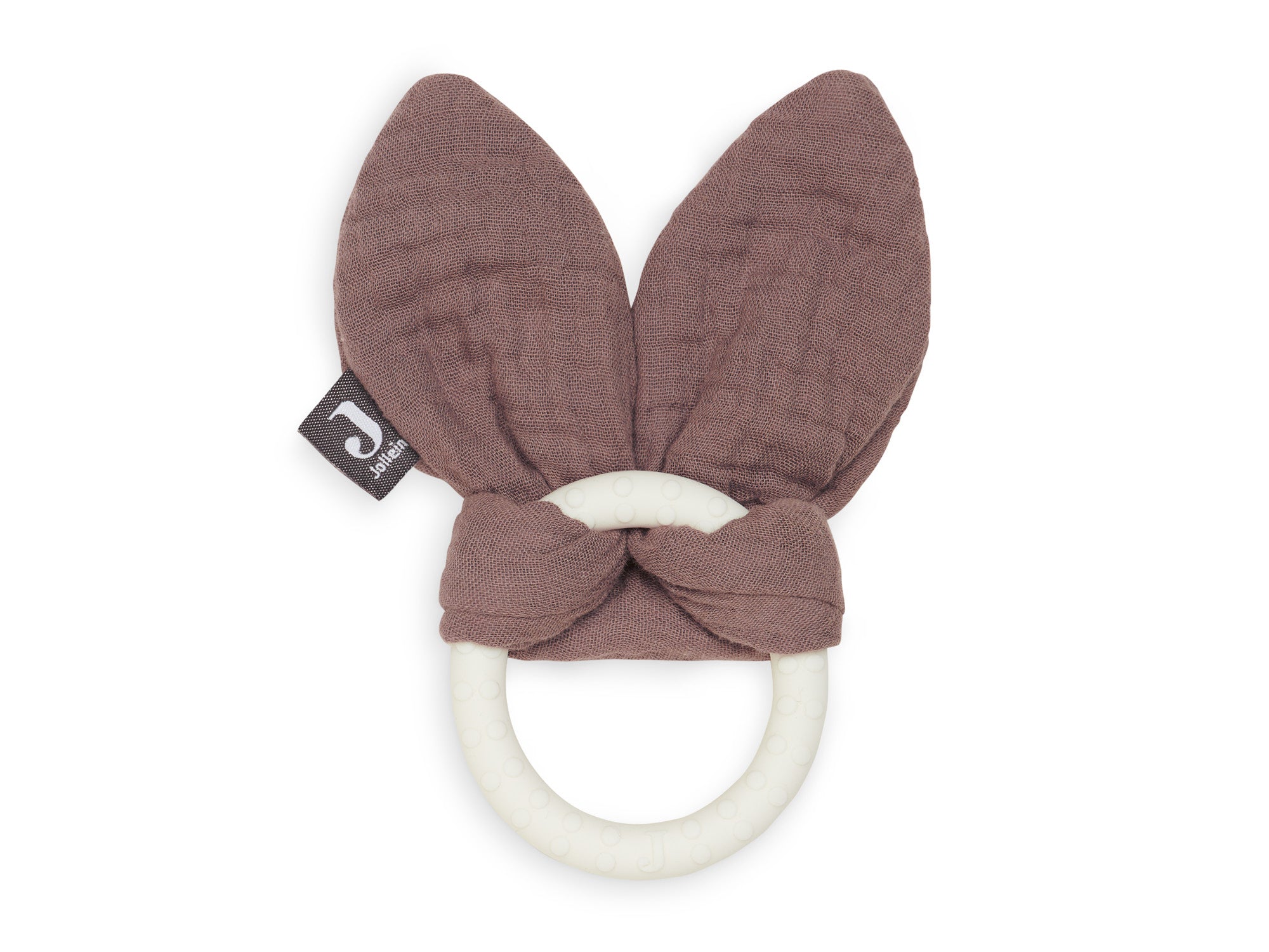 Jollein Beißring Silikon Bunny Ears Chestnut