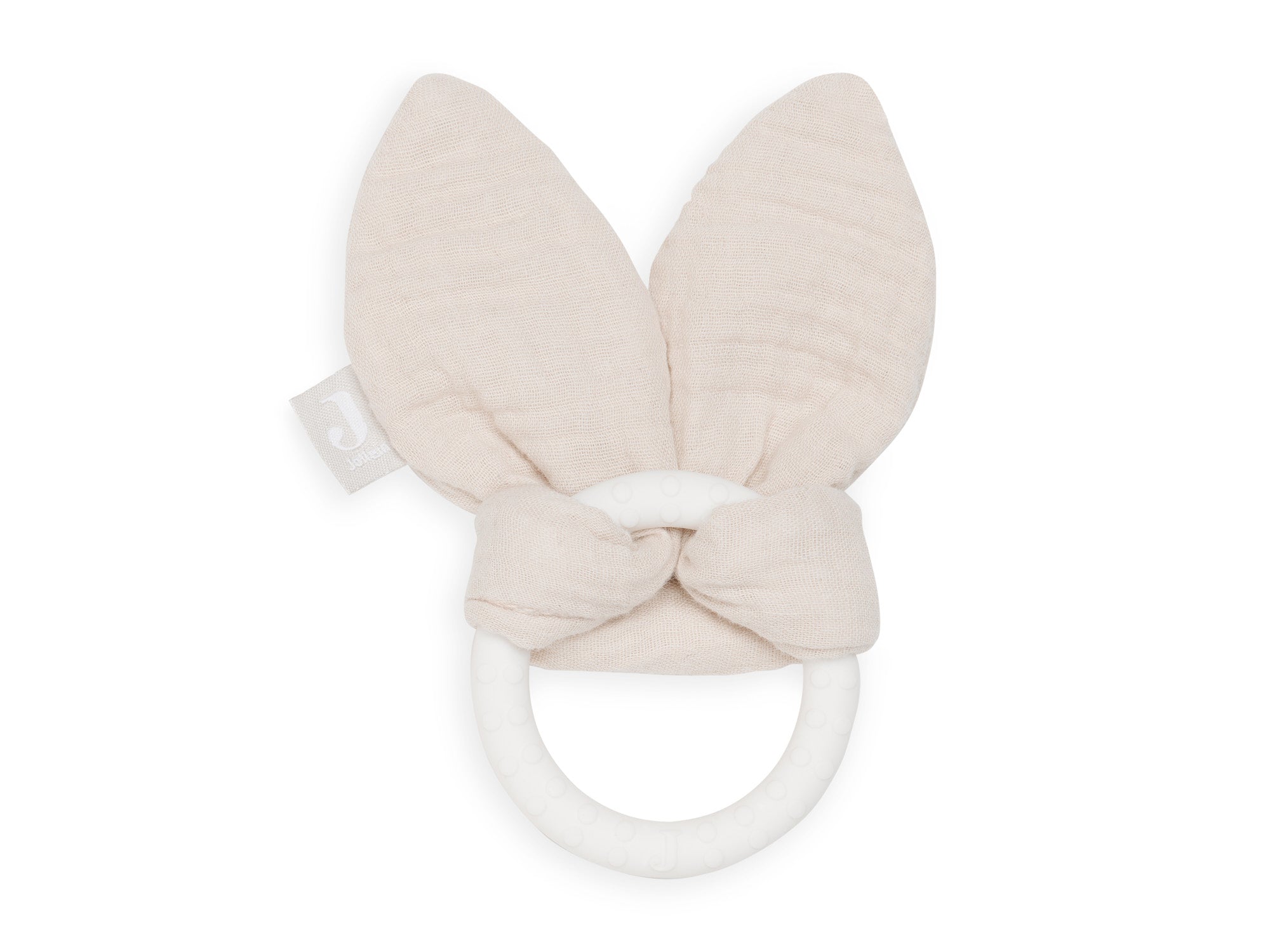 Jollein Beißring Silikon Bunny Ears Nougat