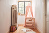 Decke Wiege 75x100 cm Basic Knit - Pale Pink