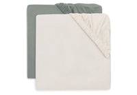 Drap-housse - Jersey - Duo - 2 Unités