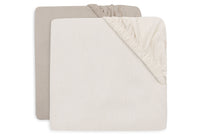 Drap-housse - Jersey - Duo - 2 Unités