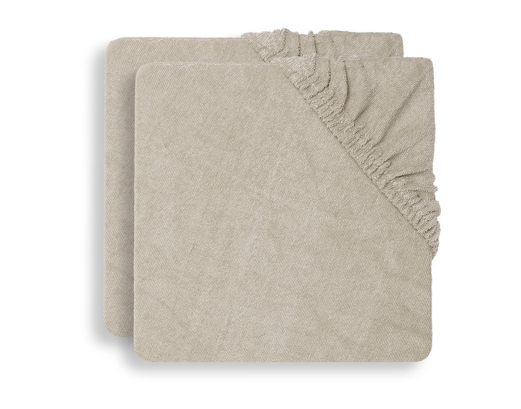Changing Mat Cover Terry Soft Grey/Storm Grey (2pack)