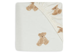 Spannbettlaken Kinderbett Jersey 60x120cm - Teddy Bear