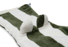 Waschhandschuhe Stripe Frottee - Leaf Green - GOTS