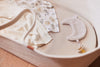 Decke Kinderbett 100x150cm Pointelle - Ivory