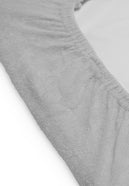 Spannbettlaken Wiege Frottee 40x80/90cm- Soft Grey