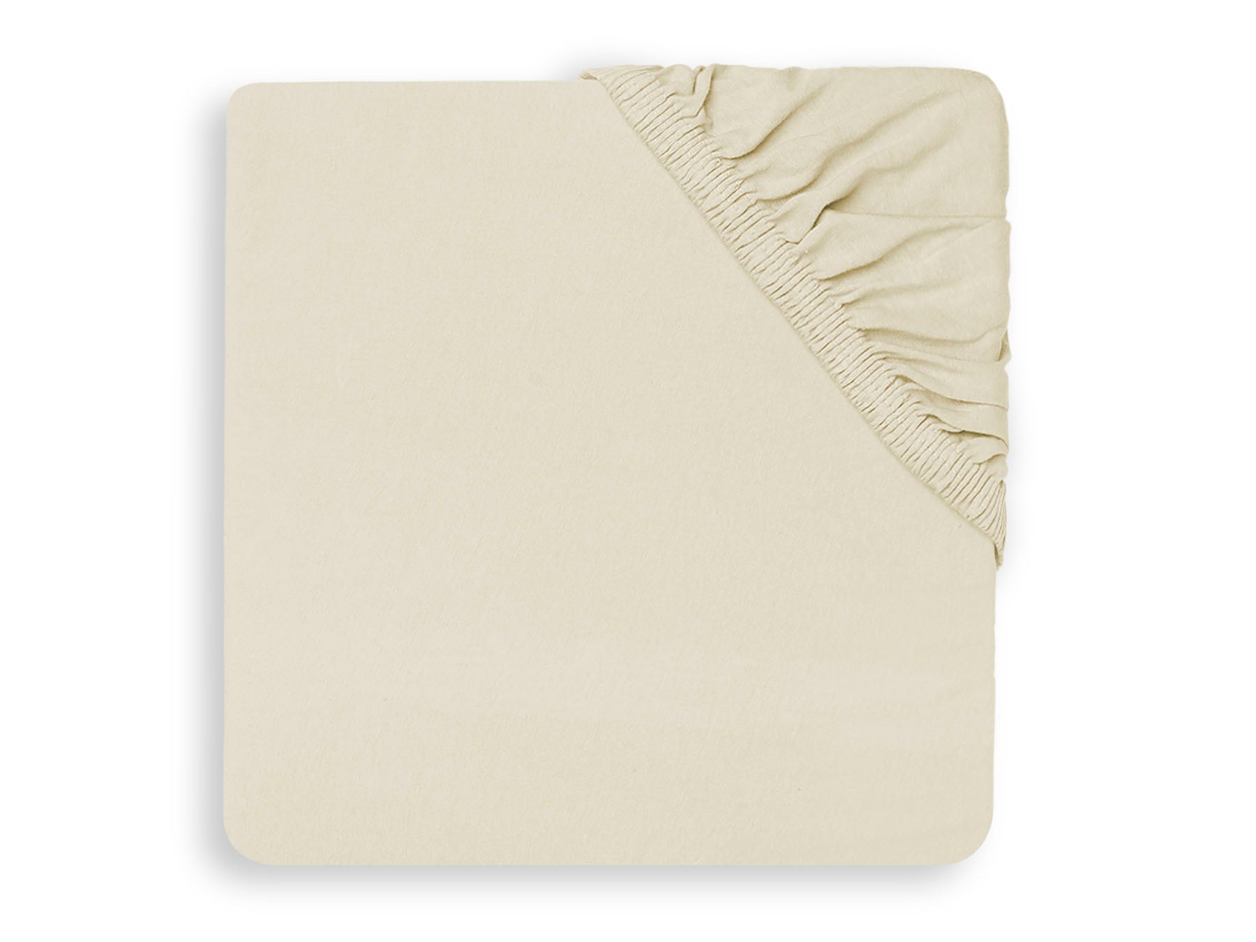 Jollein Spannbettlaken Jersey 40/50x80/90cm Ivory