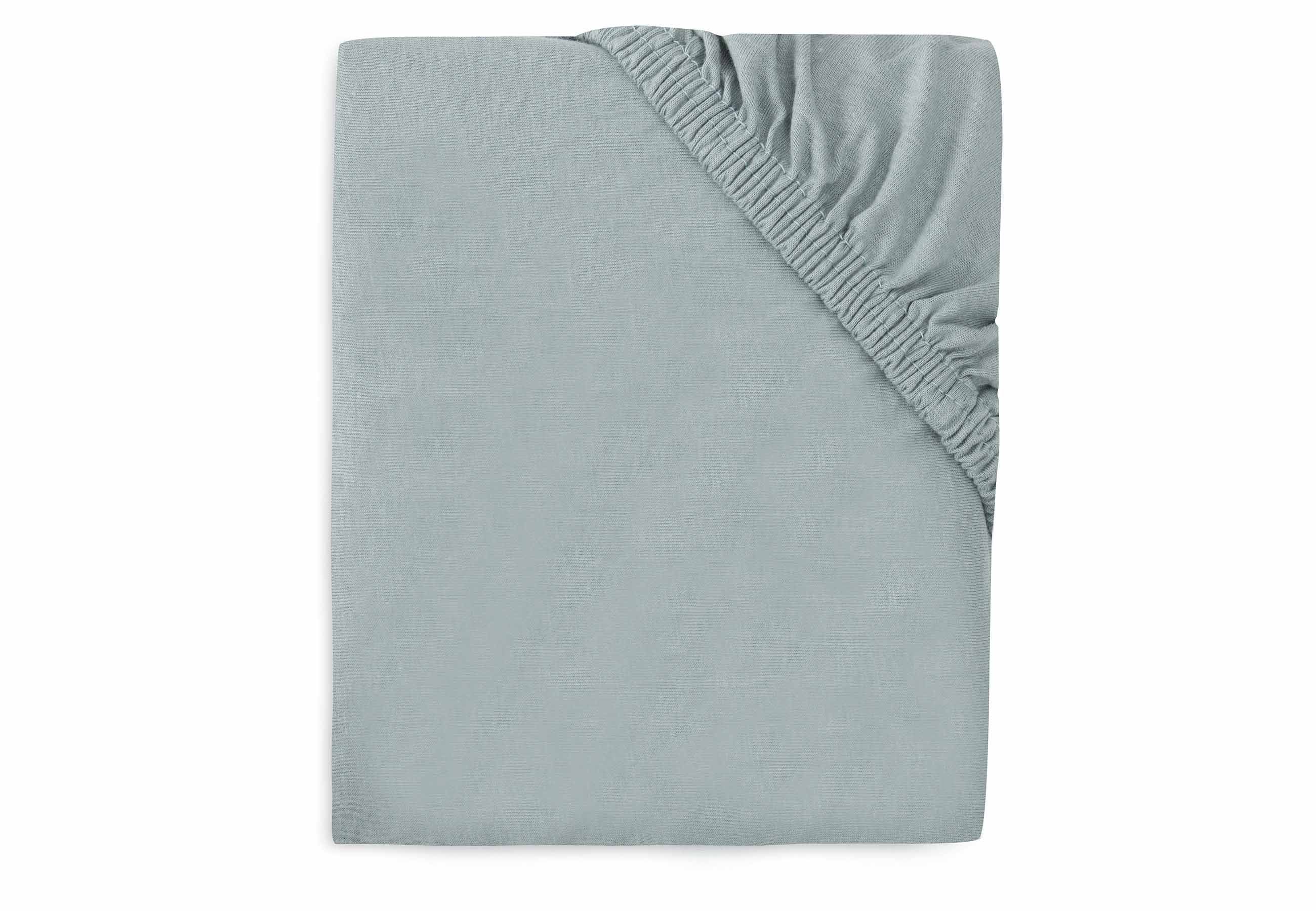 Jollein Spannbettlaken Jersey 40/50x80/90cm - Sea Green