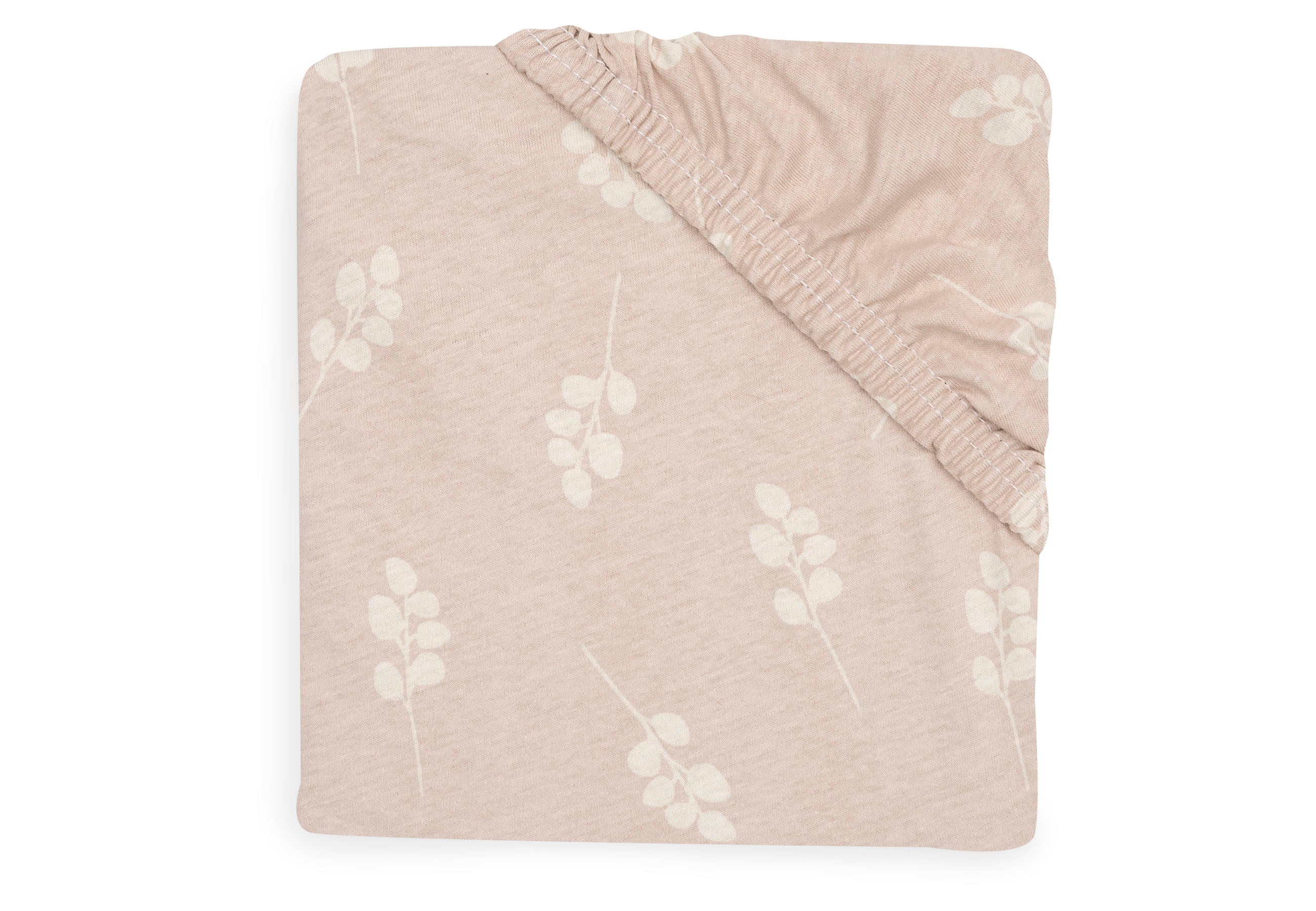 Jollein Spannbettlaken Jersey 60x120cm Twig Wild Rose