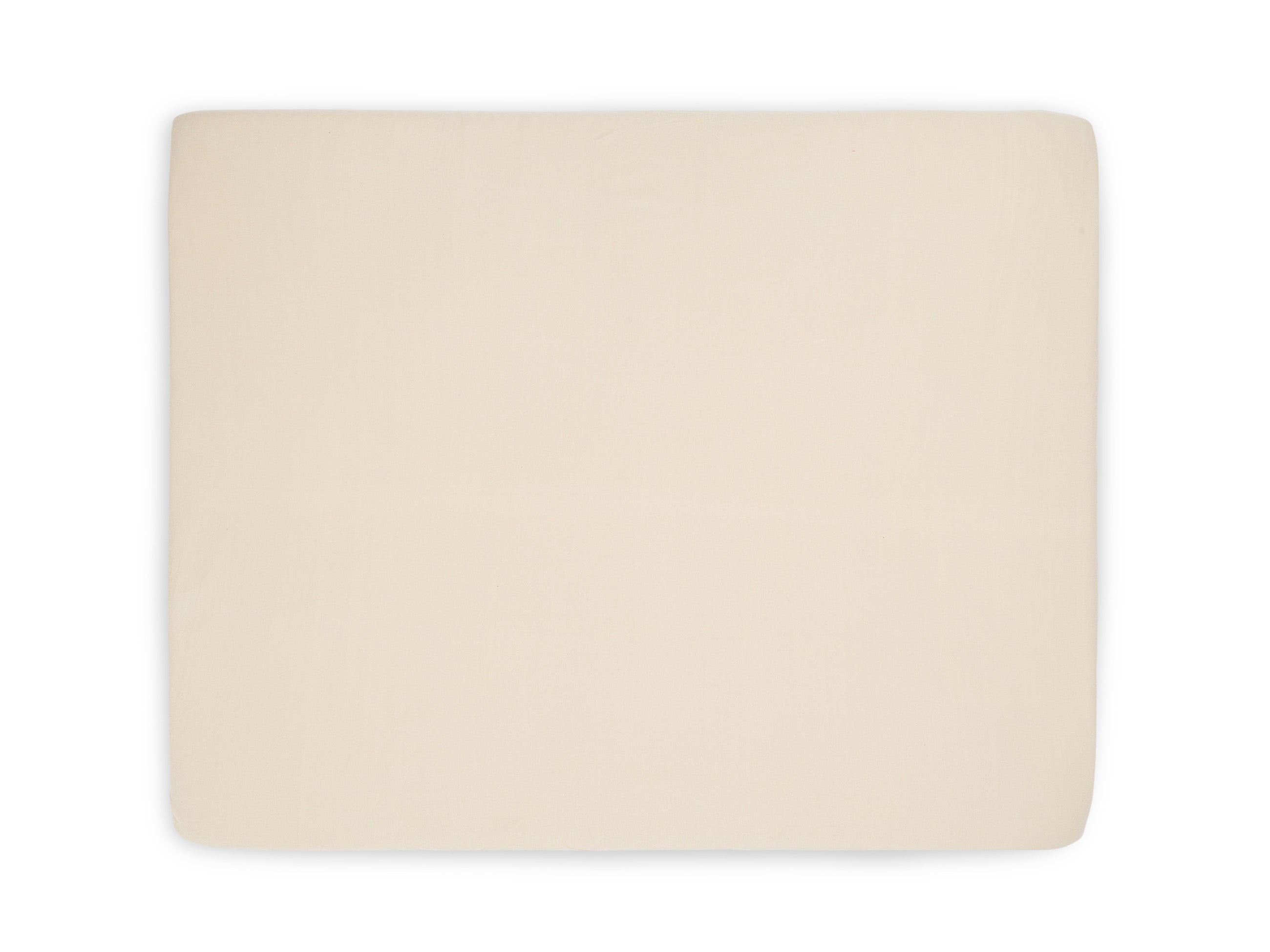 Jollein Spannbettlaken Jersey Laufgitter 75x95cm Nougat