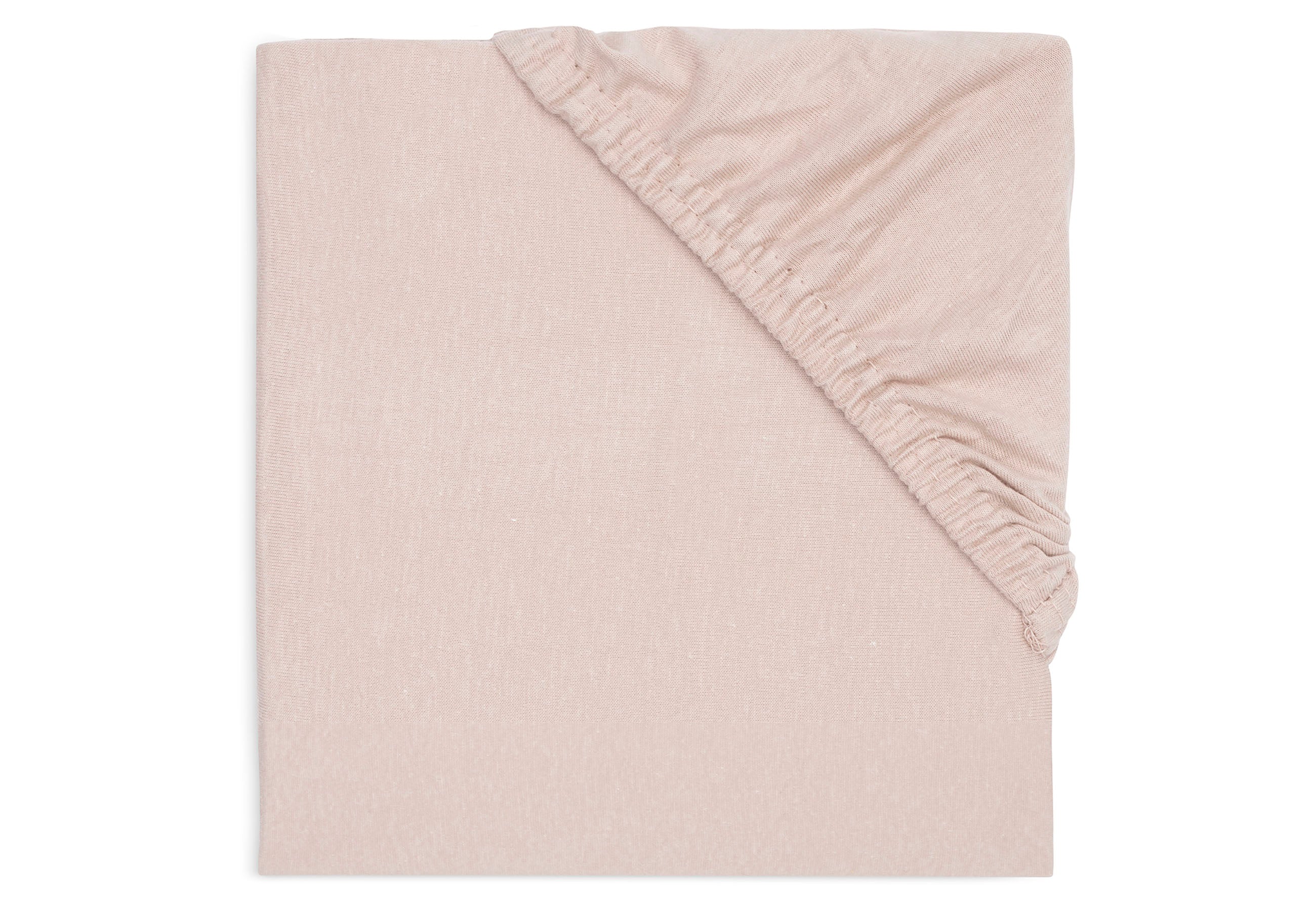 Jollein Spannbettlaken Jersey Laufgitter 75x95cm Wild Rose