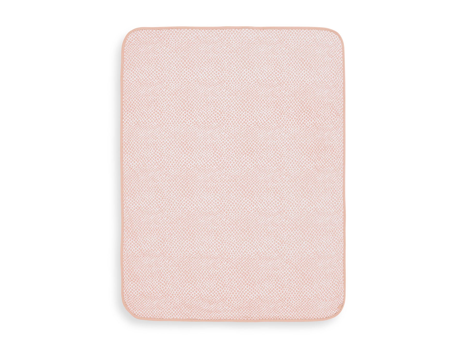 Jollein Decke Wiege Jersey 75x100cm Snake Pale Pink