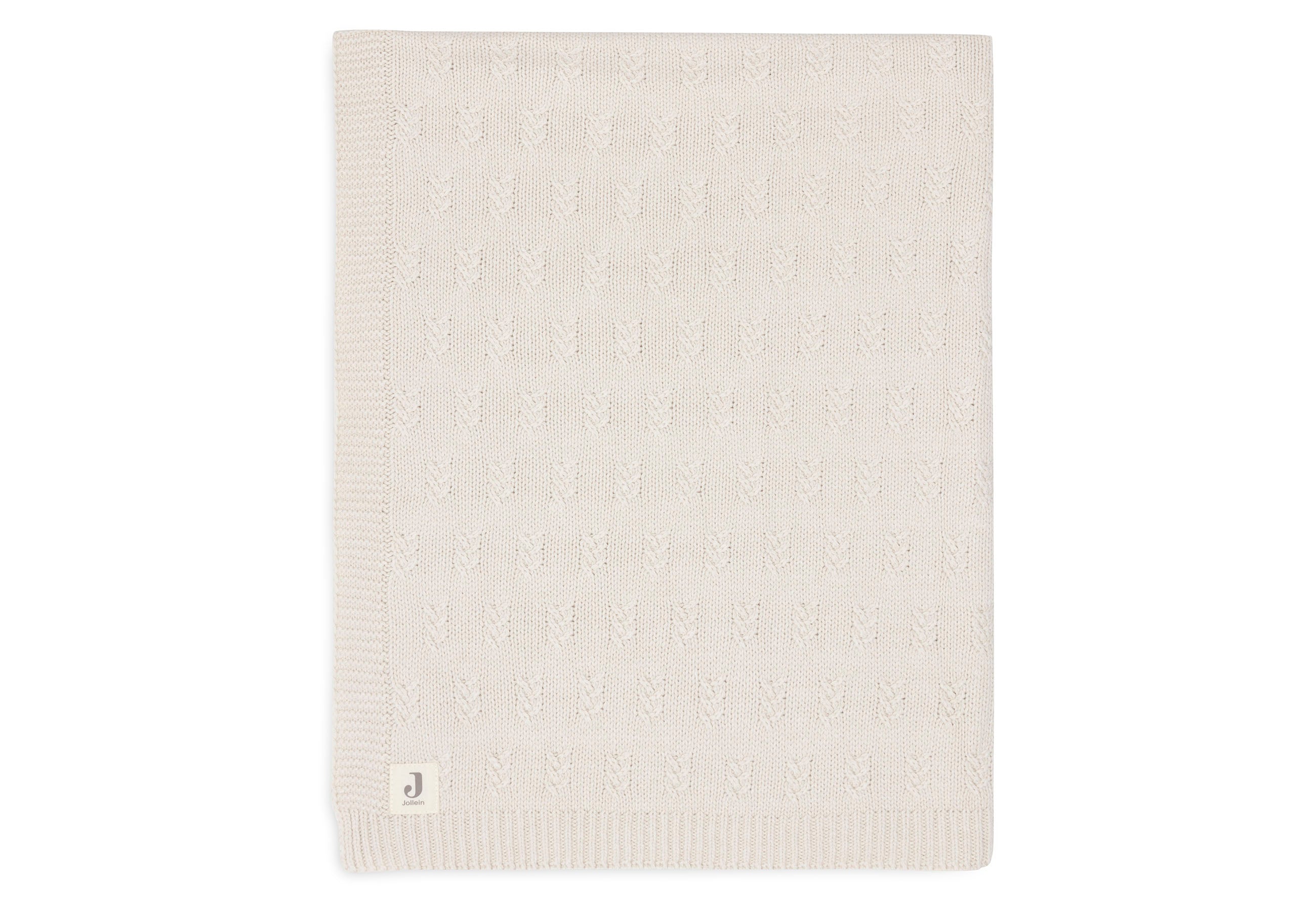 Jollein Decke Wiege 75x100cm Grain Knit Oatmeal