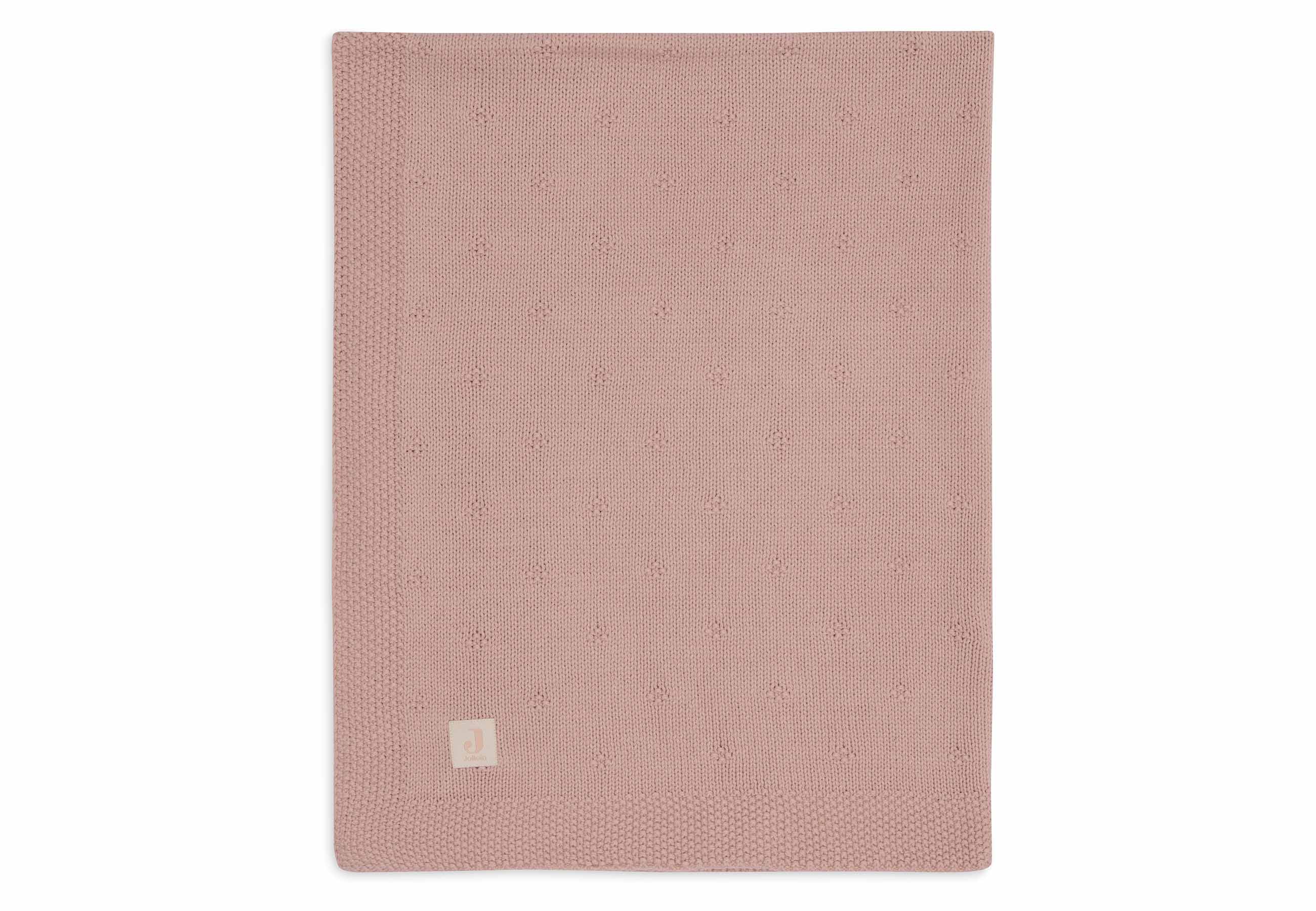 Jollein Decke Wiege 75x100cm Cosy Knit - Wild Rose