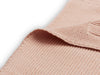 Decke Kinderbett 100x150 cm - Basic Knit - Pale Pink