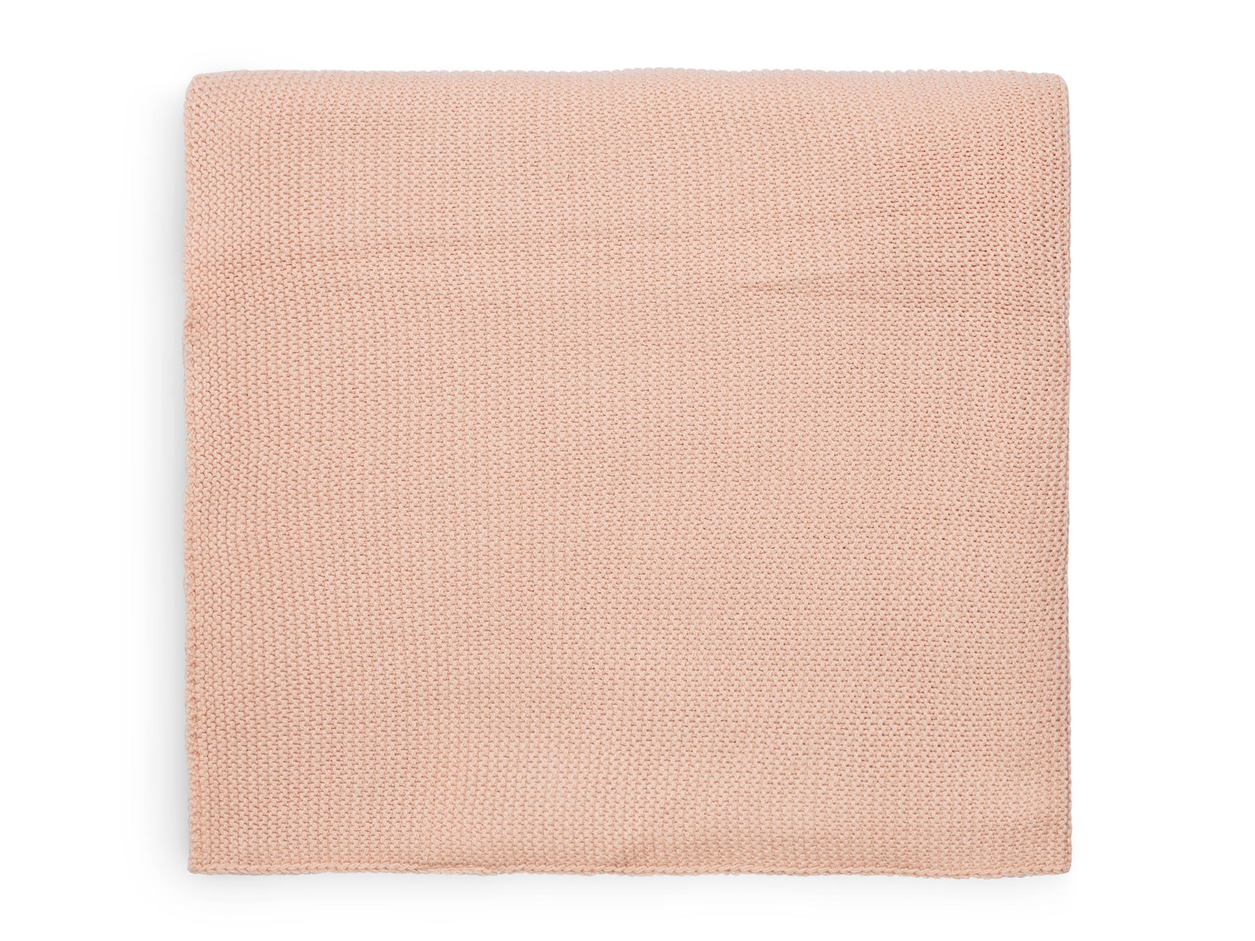 Jollein Decke Kinderbett 100x150cm Basic Knit Pale Pink