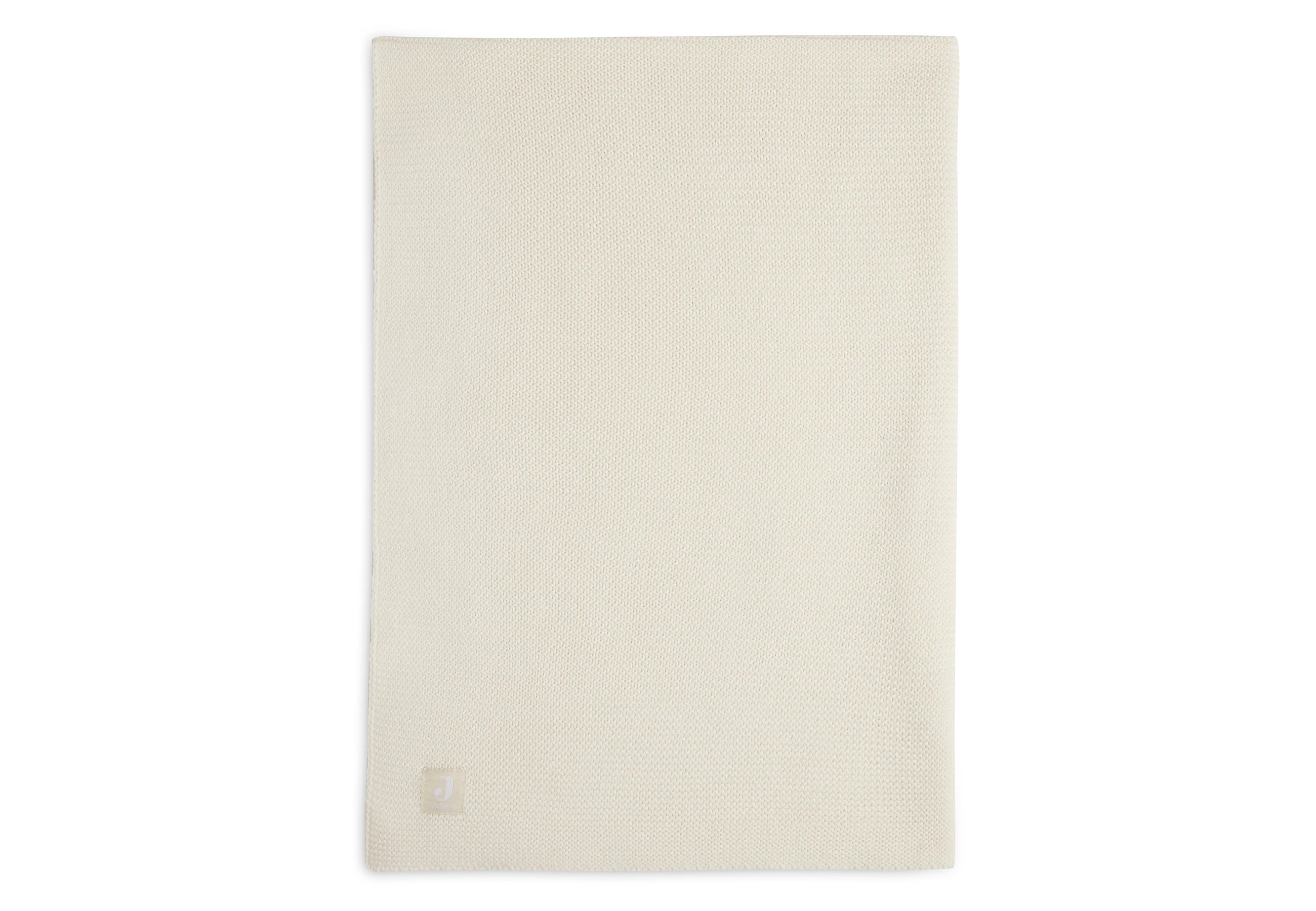 Jollein Decke Kinderbett 100x150cm Basic Knit Ivory