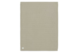 Decke Kinderbett 100x150cm Grain Knit - Olive Green