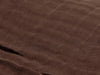 Decke Wiege Wrinkled 75x100 cm - Chestnut