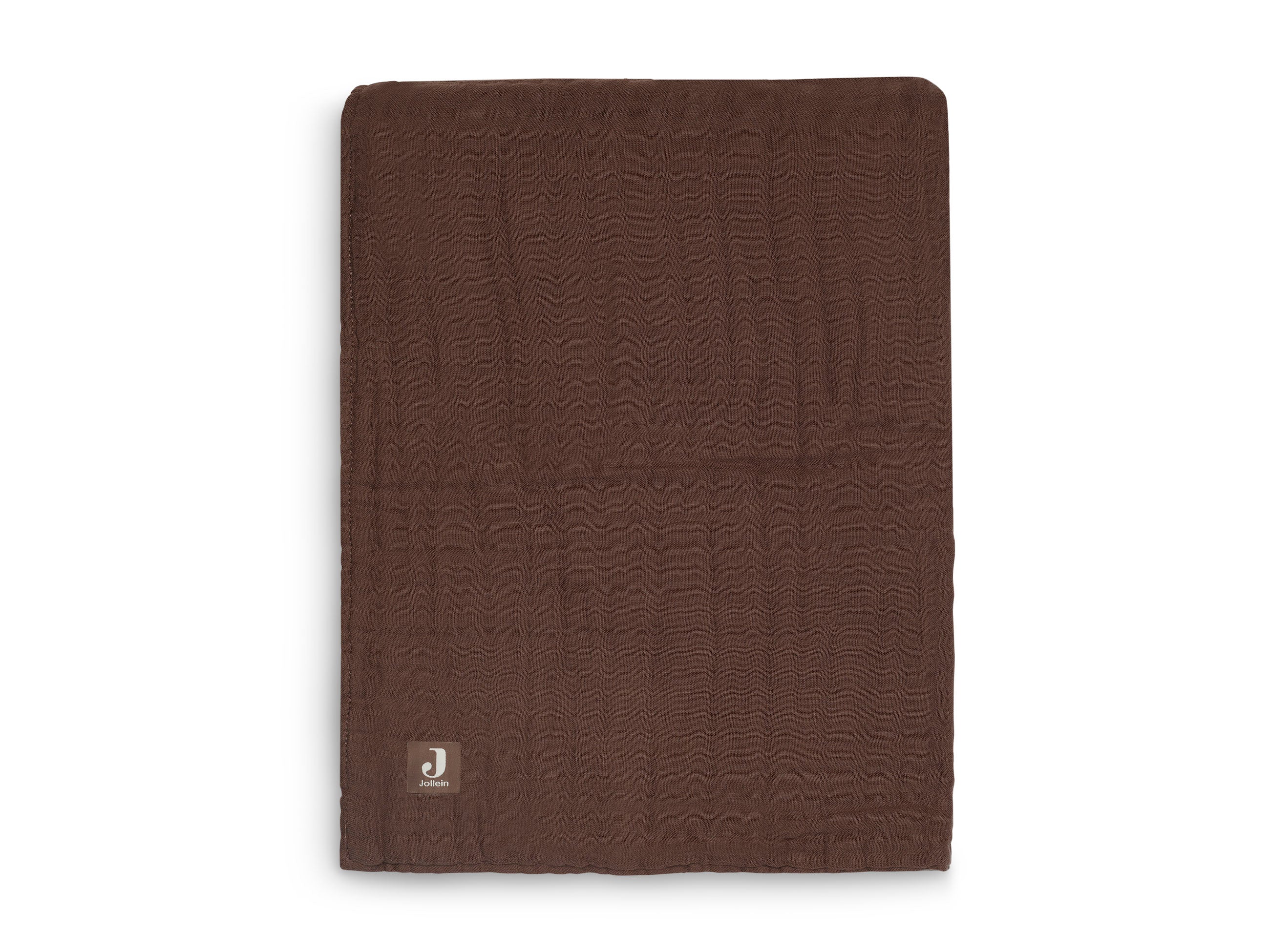 Jollein Decke Wiege Wrinkled Cotton 75x100cm Chestnut