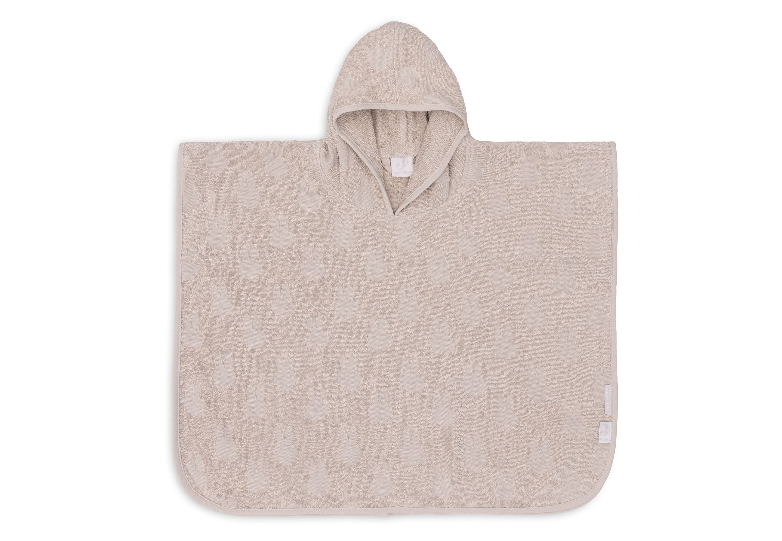 Jollein Badeponcho Frottee Miffy Jacquard Nougat