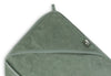 Kapuzenhandtuch Frottee 75x75 cm - Ash Green
