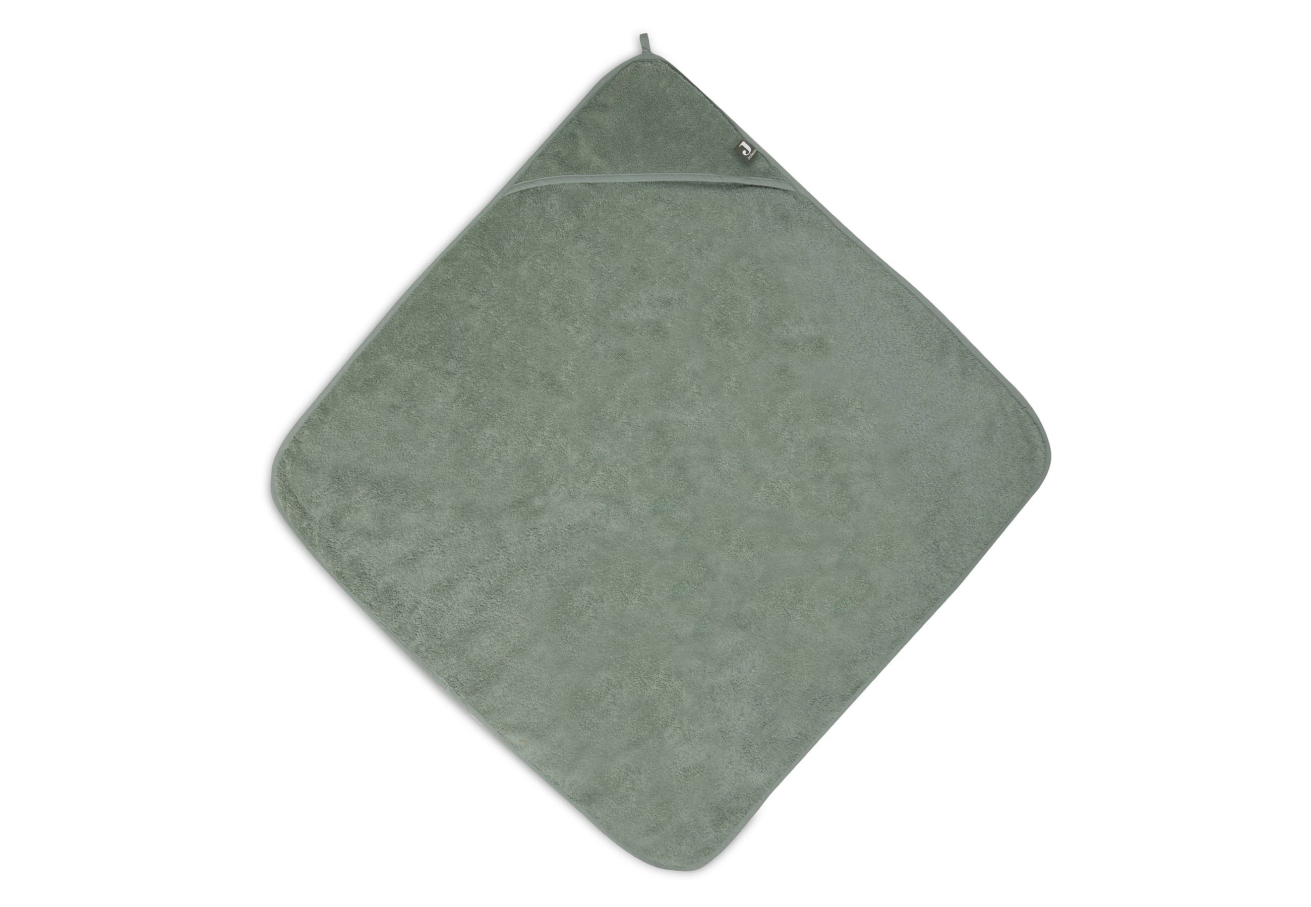 Jollein Kapuzenhandtuch Frottee 75x75cm Ash Green